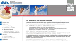 Desktop Screenshot of anbieter-raucherberatung.de